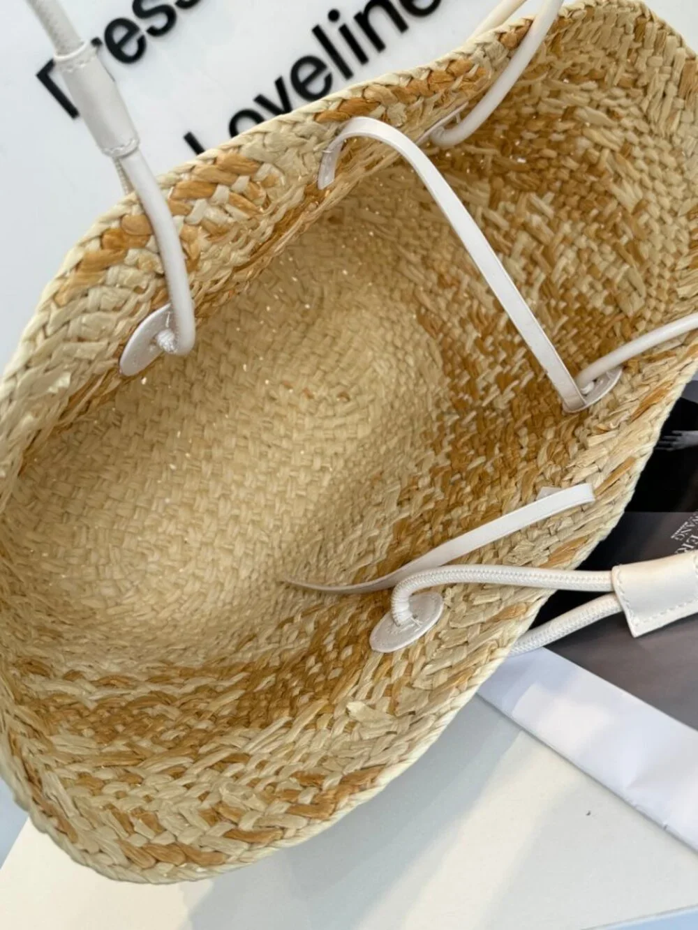 💍LOEWE💍 50x25x28cm straw bag
